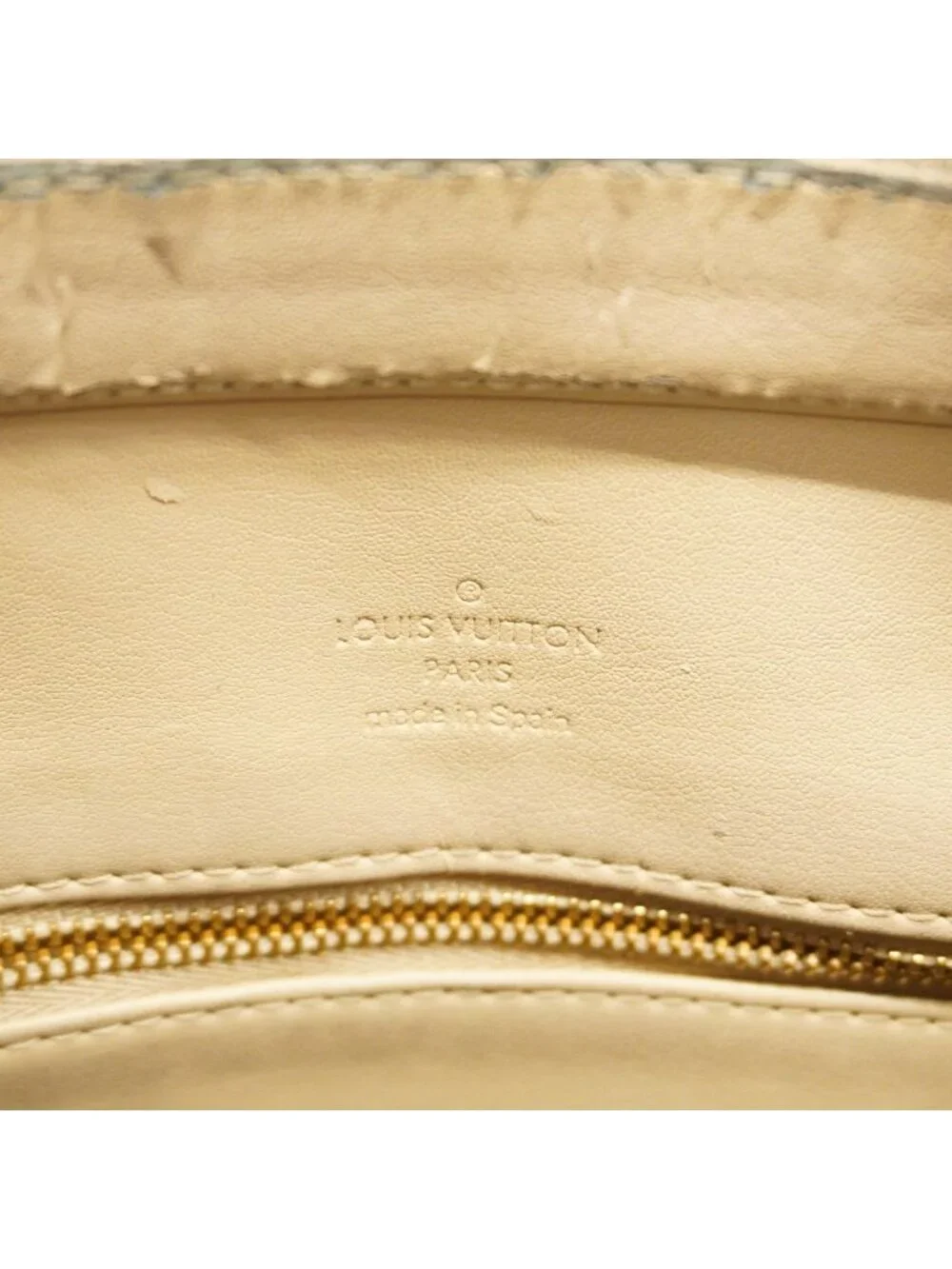 Louis Vuitton Tote Vernis Houston Beige